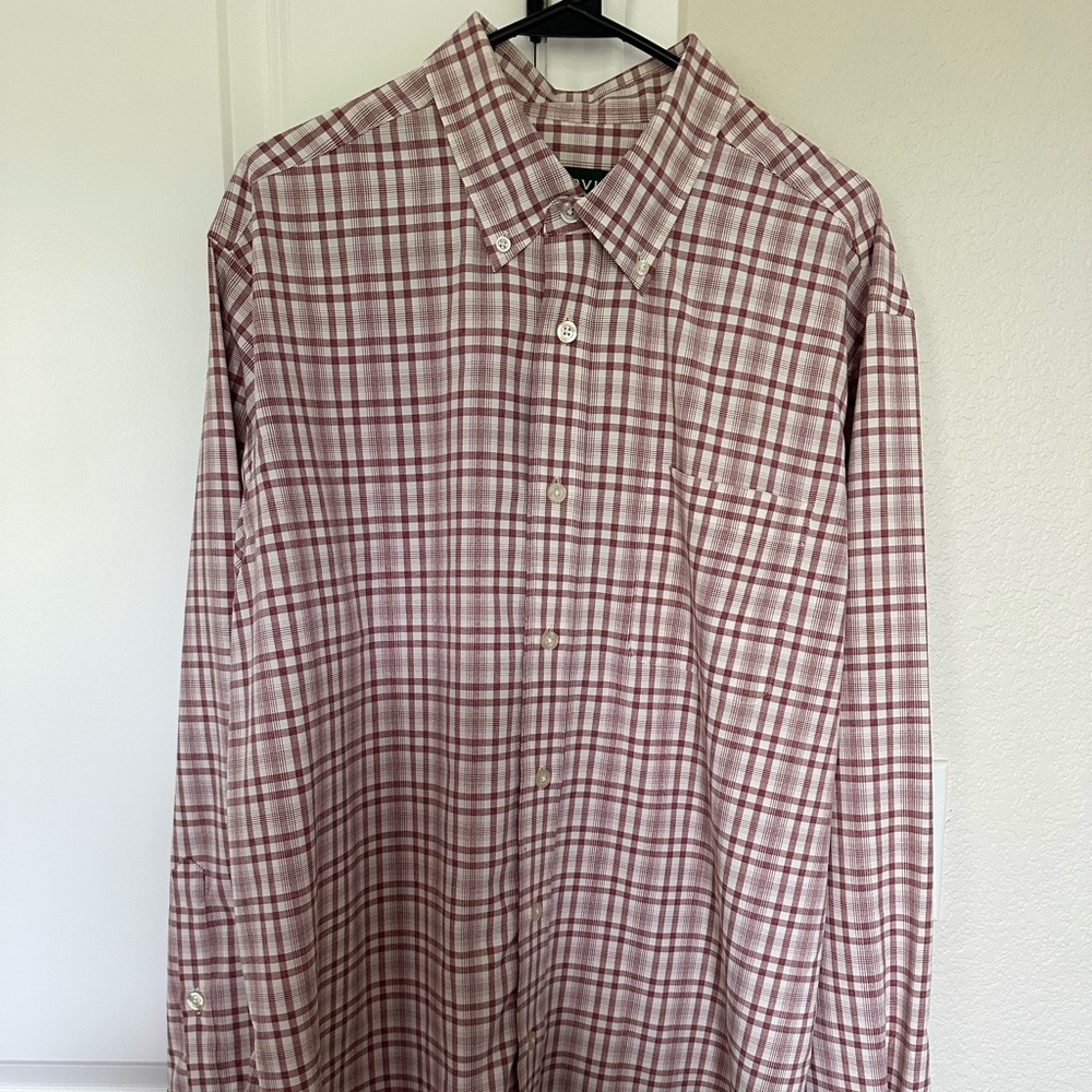 Orvis Men's Plaid Shirt